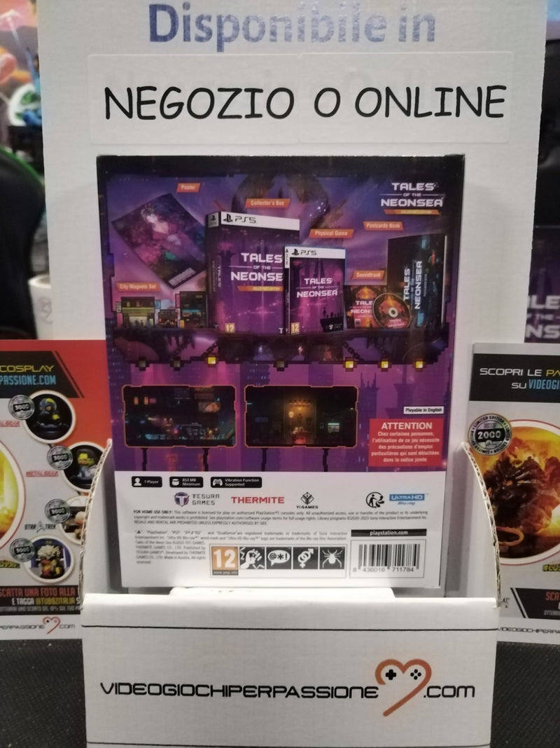 Tales Of the Neon Sea Collector's Edition Playstation 5  Edizione Europea [PRE-ORDINE] (8064645234990)