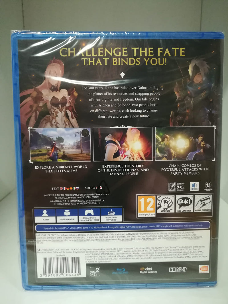 Tales of Arise Playstation 4 Edizione Europea (6572215894070)