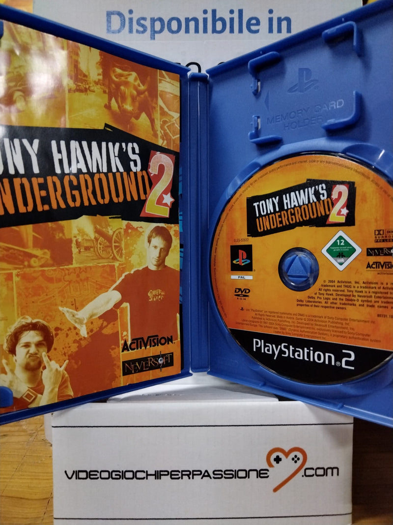 TONY HAWK'S UNDERGROUND 2 PS2 (usato garantito)(versione italiana) (8138571710766)