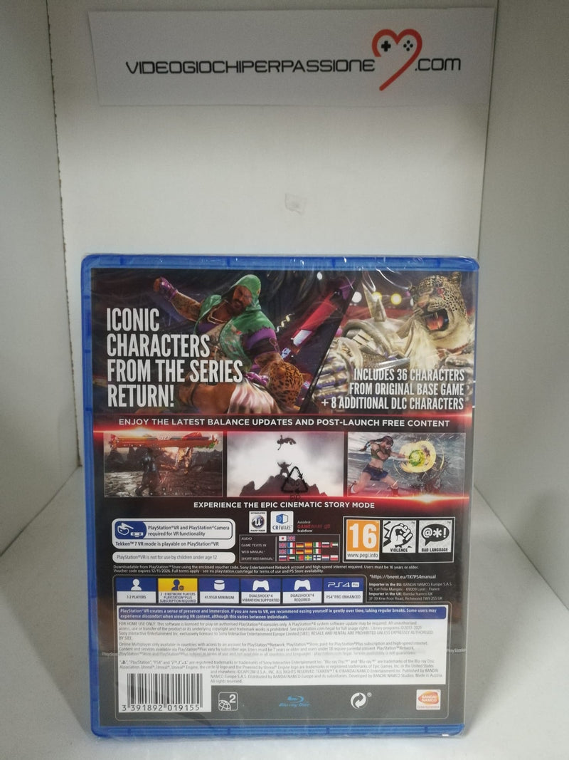 TEKKEN LEGENDARY EDITION PS4 (compatibile playstation VR)