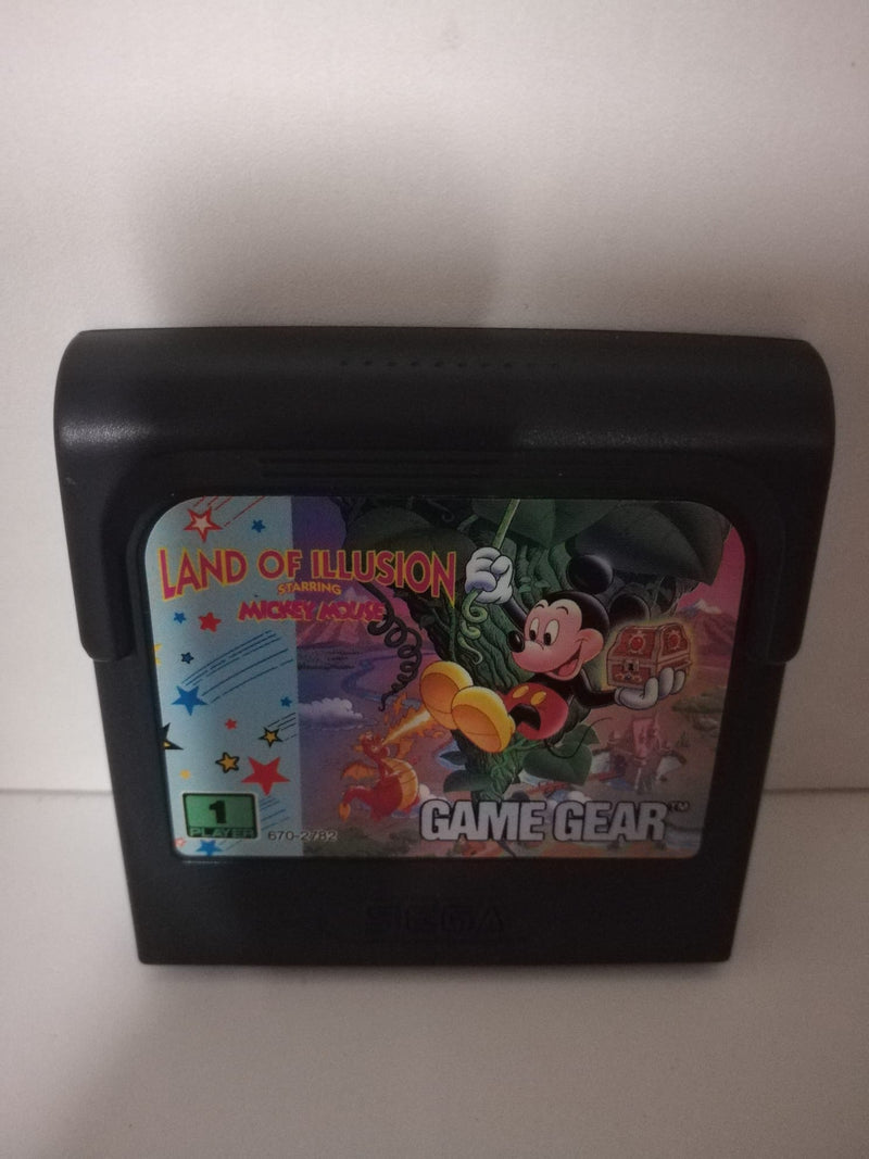 LAND OF ILLUSION STARRING MICKY MOUSE GAME GEAR SEGA (4680224964662)