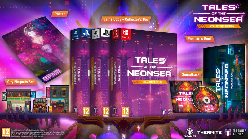Tales Of the Neon Sea Collector's Edition Nintendo Switch  Edizione Europea [PRE-ORDINE] (8064614793518) (8064621019438) (8064645234990)