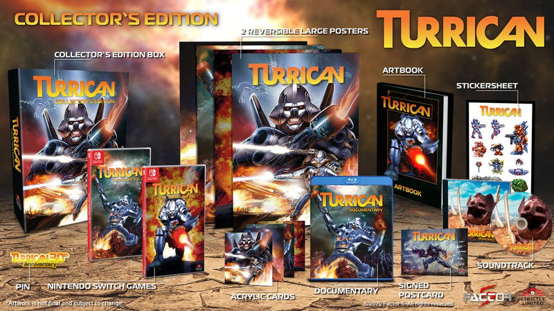 Turrican Collector's Edition Nintendo Switch Edizione Europea (6554806353974)