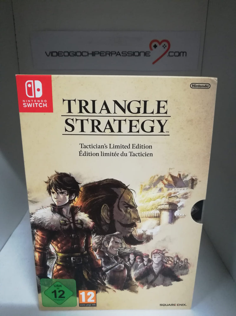 Triangle Strategy Special Edition Nintendo Switch Edizione Europea [PRE-ORDINE 1 APRILE 2022] (6654324768822)