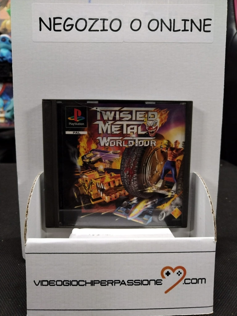 TWISTED METAL WORLD TOUR PS1 (usato garantito)(versione europea)