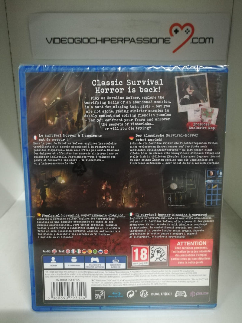 Tormented Souls Playstation 4 Edizione Europea - (6659588358198)