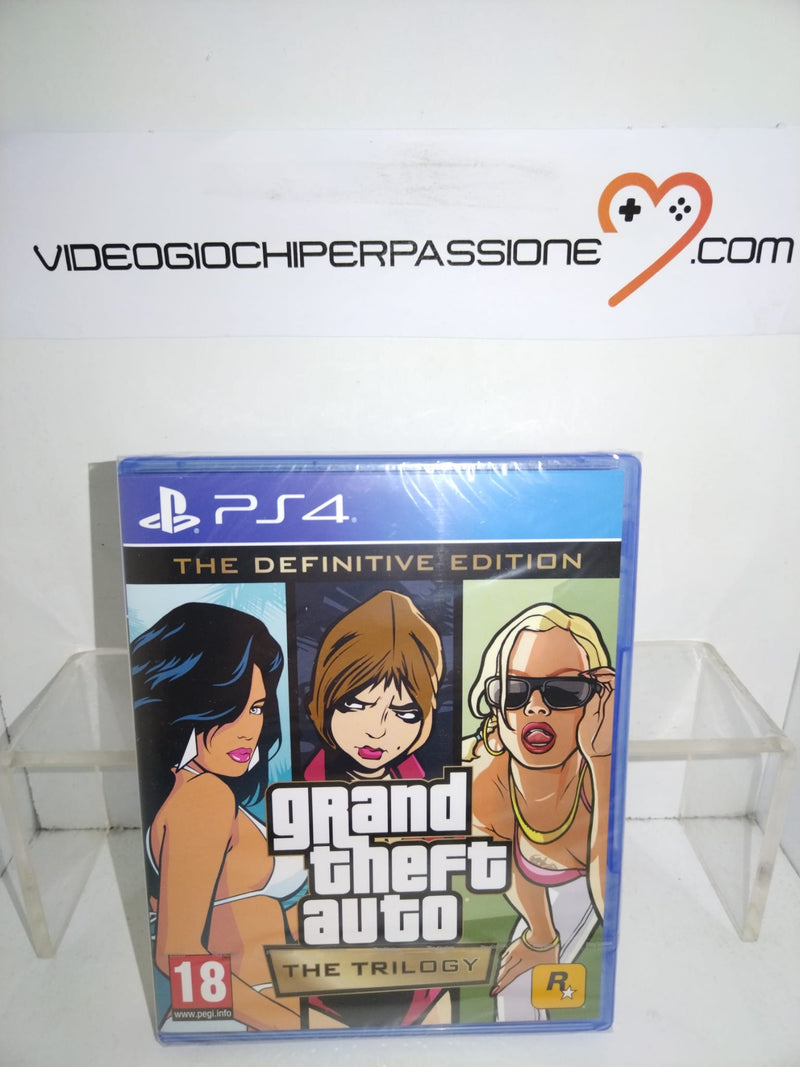 GTA - Grand Theft Auto: The Trilogy- The Definitive Edition - PlayStation 4 Edizione Europea (6642190843958)