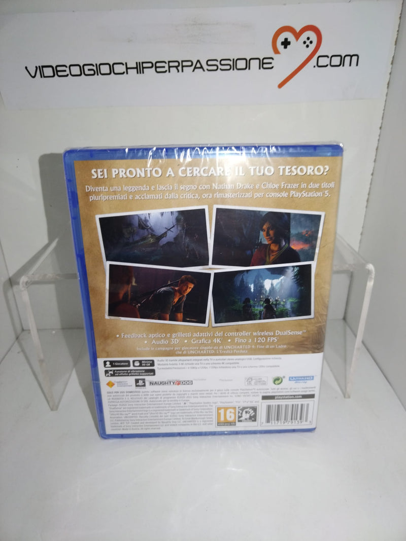 Uncharted: Raccolta L'eredità Dei Ladri Playstation 5 Edizione Italiana (6658568093750)