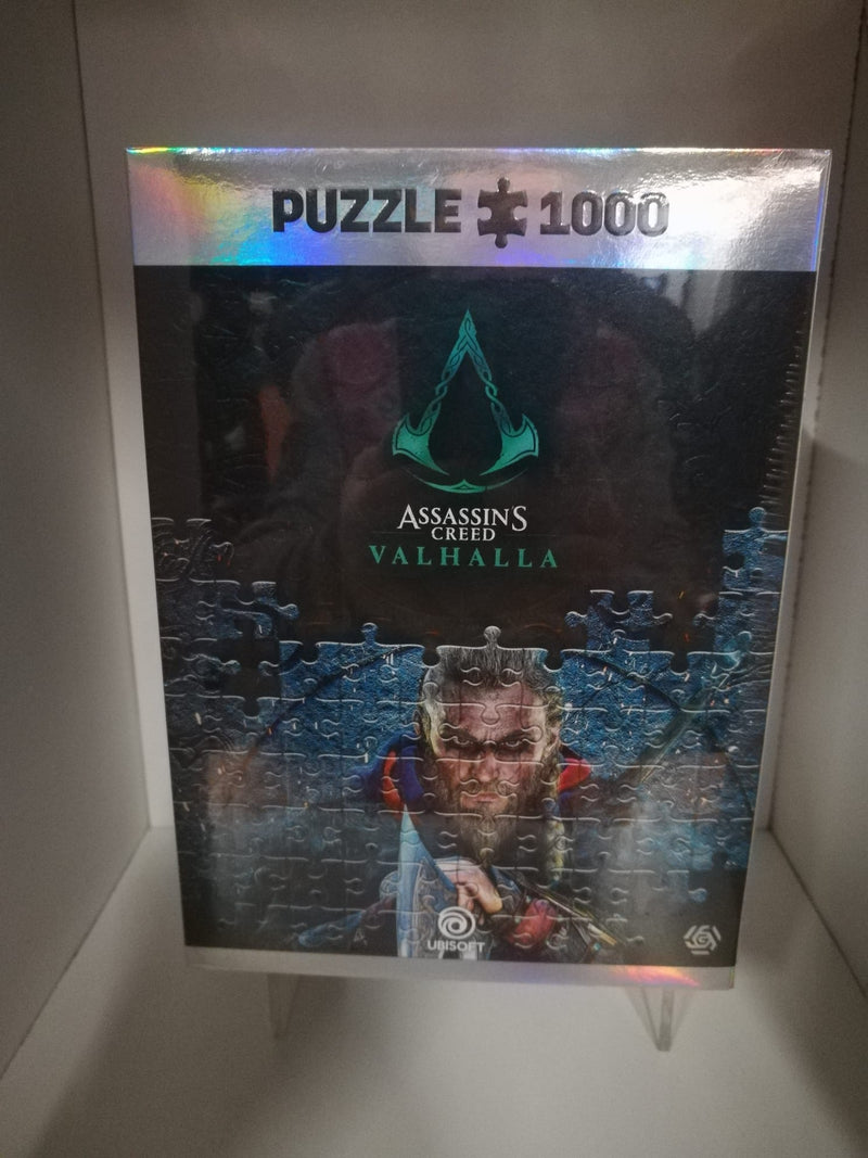 PUZZLE 1000 P.- ASSASSIN'S CREED VALHALLA +POSTER+BEG COTTONE (4763145240630)