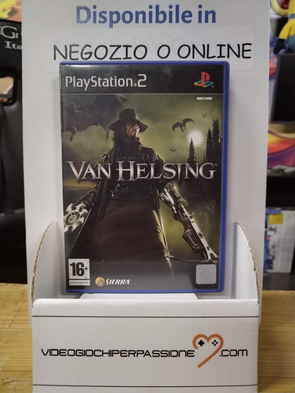 VAN HELSING PS2 (usato garantito)(versione inglese , italiana , spagno, image size:1200x1600