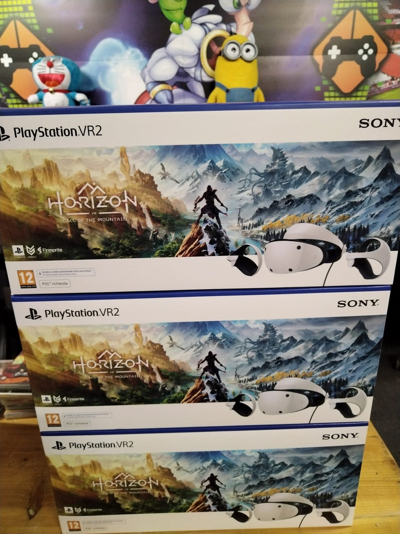 SONY PlayStation VR2 + Horizon Call of the Mountain (CIAB) Playstation 5 Edizione Europea Garanzia 24 Mesi (8134176604462)