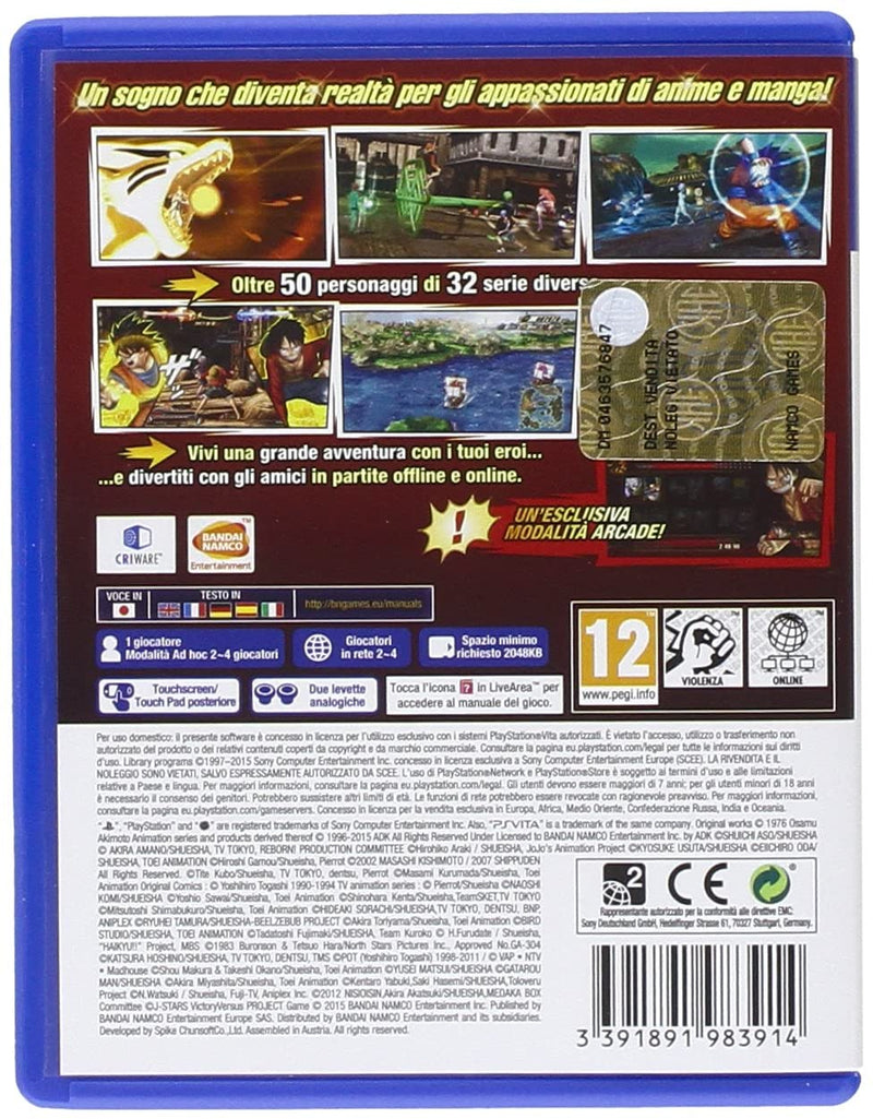 J-STARS VICTORY VS +  PS VITA (versione italiana) (4762098401334)