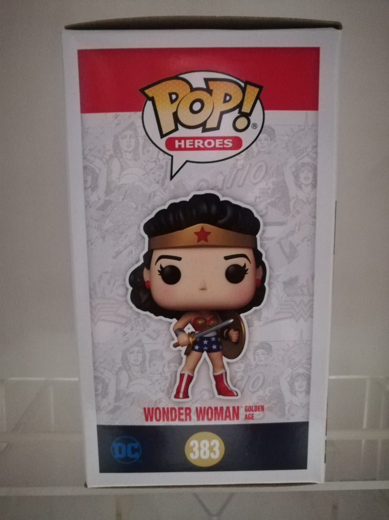 Wonder Woman 80th Anniversary POP! Heroes  Classic WW w/Shield & Sword (1950's) (6553014042678)