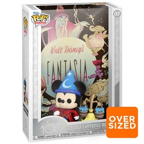 Funko Pop! Locandina film: Disney - Fantasia, l'apprendista stregone Topolino (8188461613392)