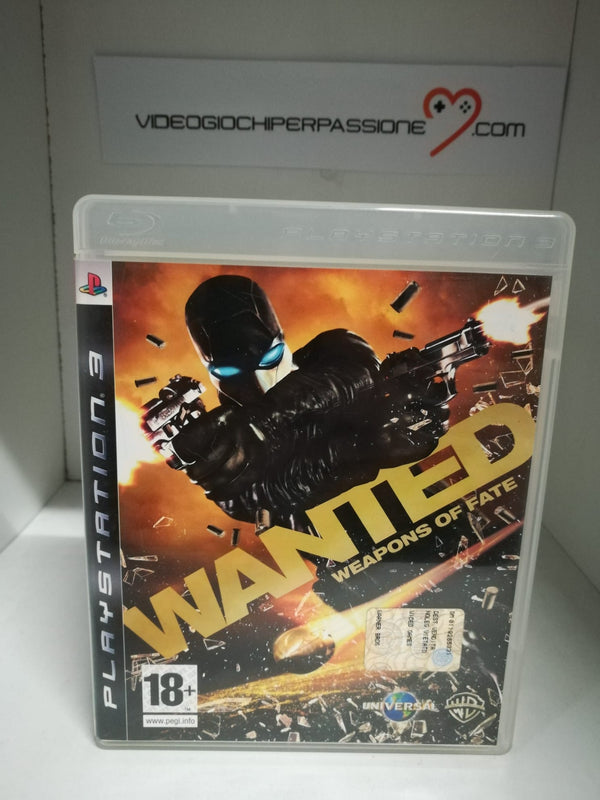 WANTED WEAPONS OF FATE PS3 (usato garantito)(versione italiana) (6659134193718)