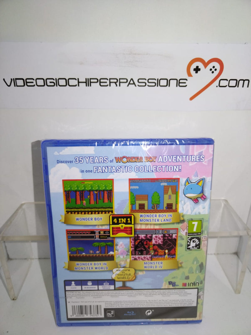 Wonder Boy Collection Playstation 4 Edizione Europea (6686660263990)