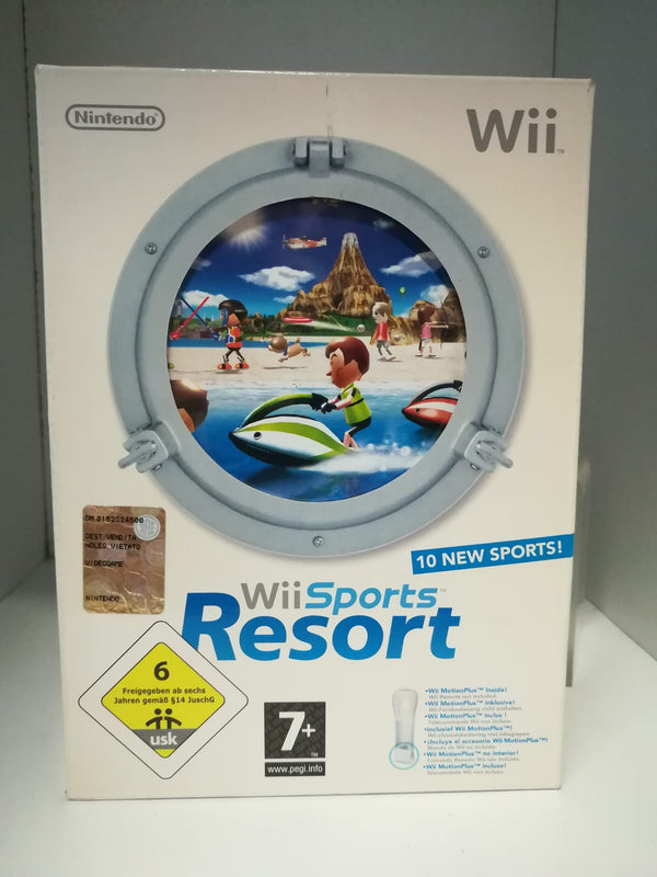 NINTENDO WII SPORTS RESORT +WII MOTION PLUS (usato garantito) (6611572260918)