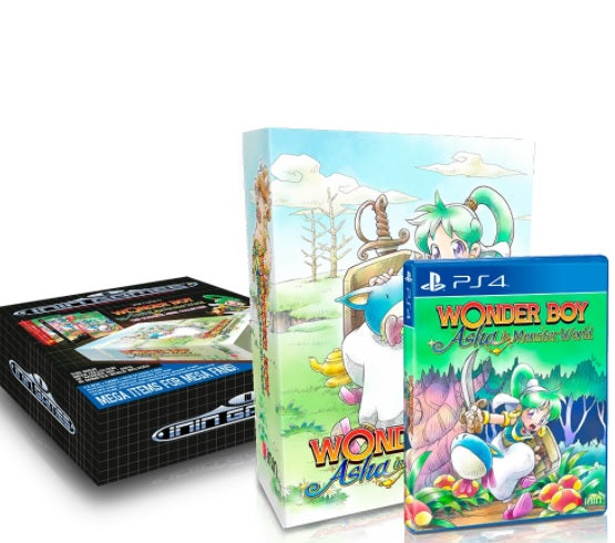 Wonder Boy : Asha In Monster World Mega Collector's Edition - Playstation 4 Edizione Europea (6552590155830)