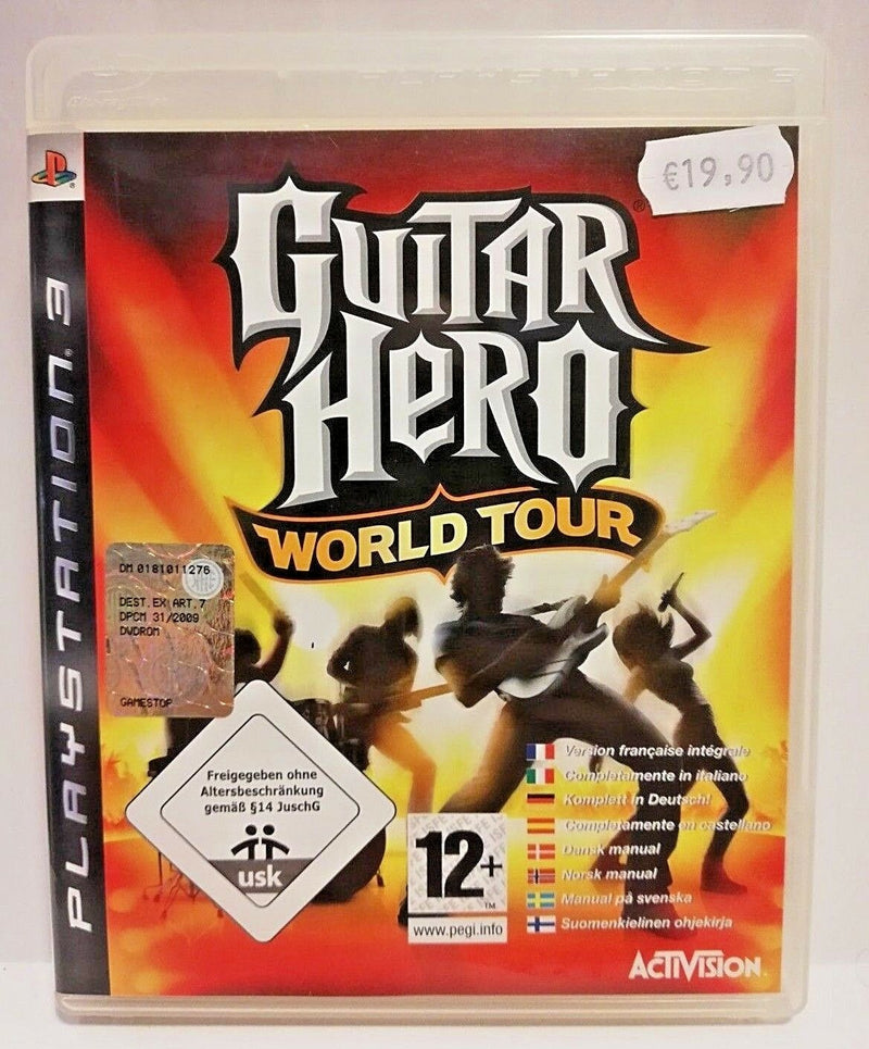 GUITAR HERO WORLD TOUR PS3  (completamente in italiano) (4603076575286)