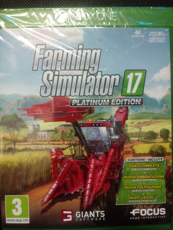 FARMING SIMULATOR 17 PLATINUM EDITION XBOX ONE EDITION ITALIANA (4552669397046)