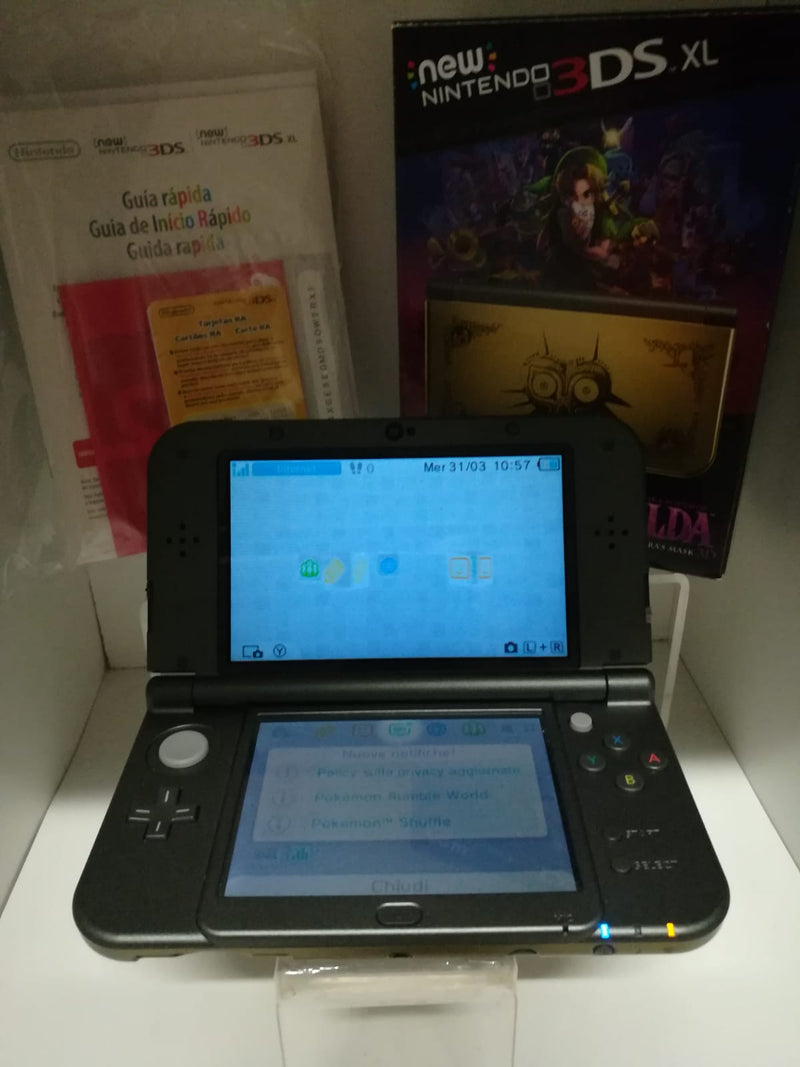 New Nintendo 3DS XL: Console Zelda: Majora's Mask Edition - Usato Pari al Nuovo (6602921443382)