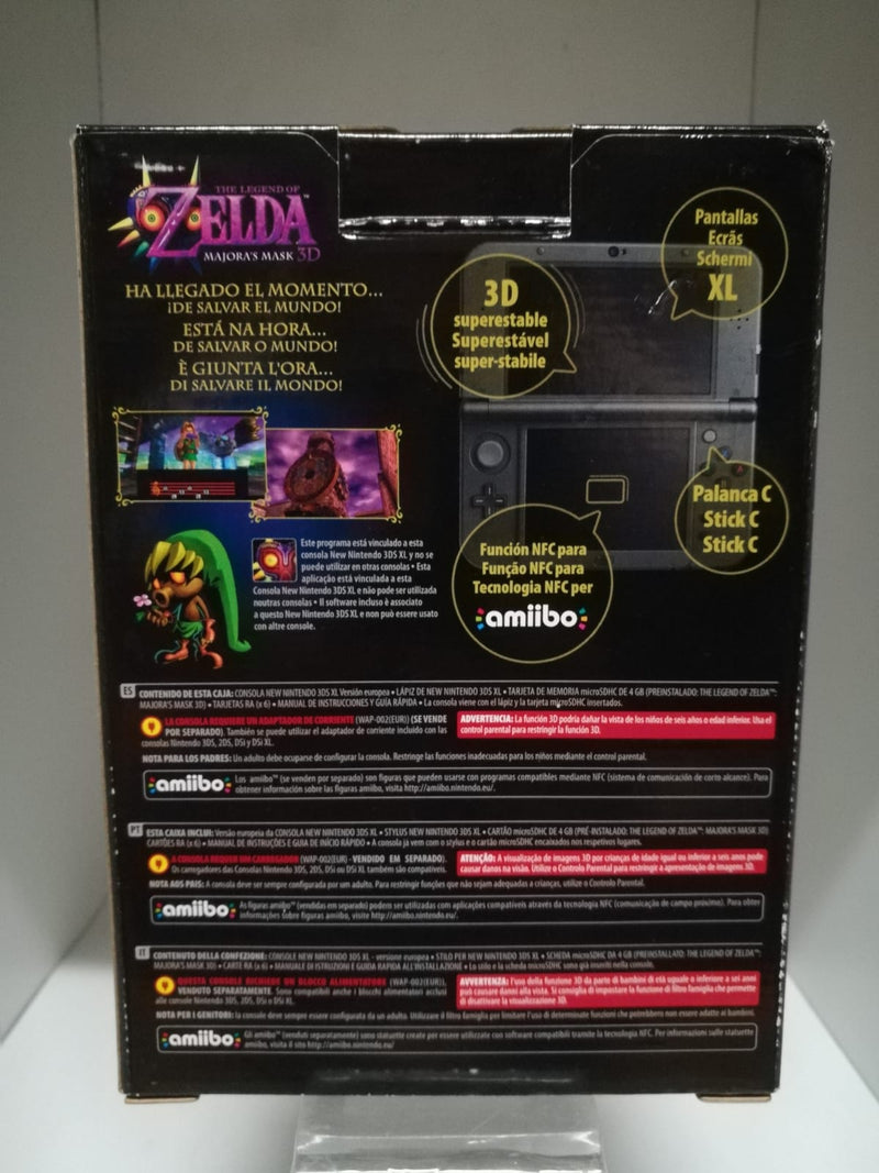 New Nintendo 3DS XL: Console Zelda: Majora's Mask Edition - Usato Pari al Nuovo (6602921443382)