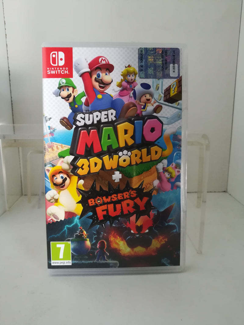 SUPER MARIO 3D WORLD+BOWSER'S FURY NINTENDO SWITCH (usato versione italiana) (6616196382774)