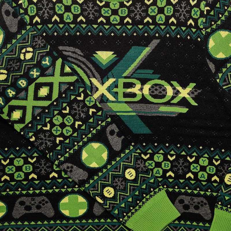 Xbox classico Maglione Ufficiale Natalizio -  Ugly Sweater (8001058767150)