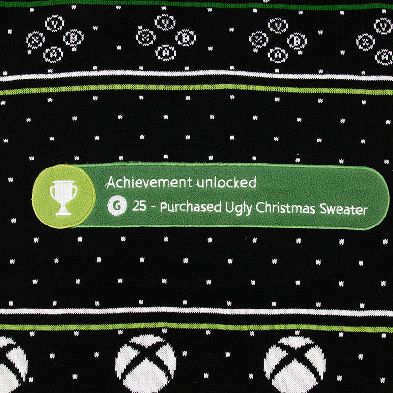 Xbox Achievement Maglione Ufficiale Natalizio -  Ugly Sweater (8001195508014)
