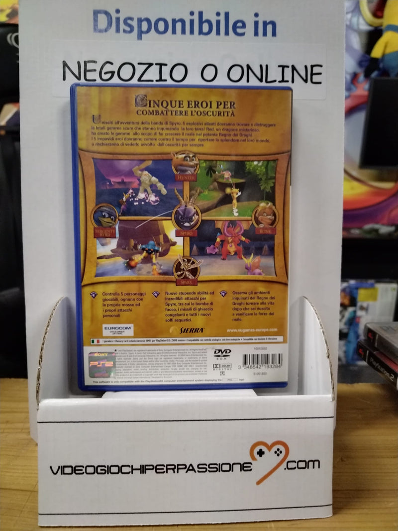 SPYRO : A HERO'S TAIL PS2 (usato garantito)(versione italiana) (8138667884846)