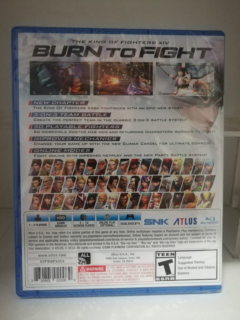 THE KING OF FIGHTERS XIV PS4 (versione americana) (6551804674102)