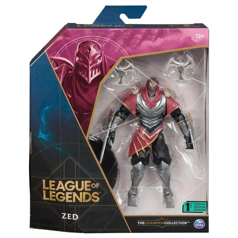 Zed Action Figures 15 cm Premium Pack + Mouse Pad -  League Of Legends (4891797454902)