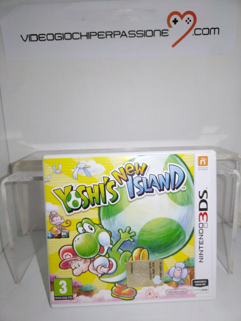 YOSHI'S NEW ISLAND NINTENDO 3DS (usato garantito)(versione italiana) (8052577239342)
