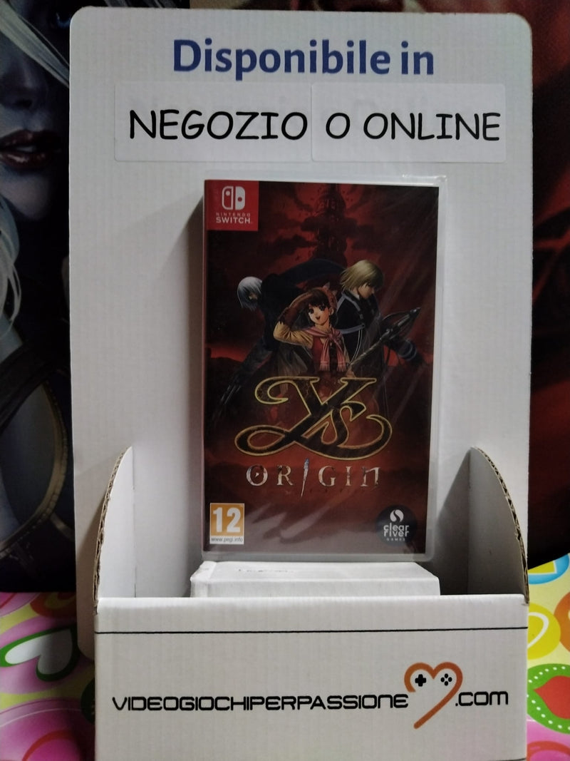 Ys Origin - Nintendo Switch Edizione Europea (4794532102198)