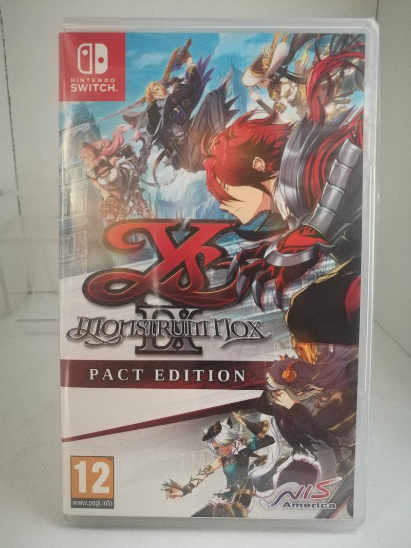 Ys IX: Monstrum Nox - Pact Edition Nintendo Switch Edizione Europea (6583977836598)