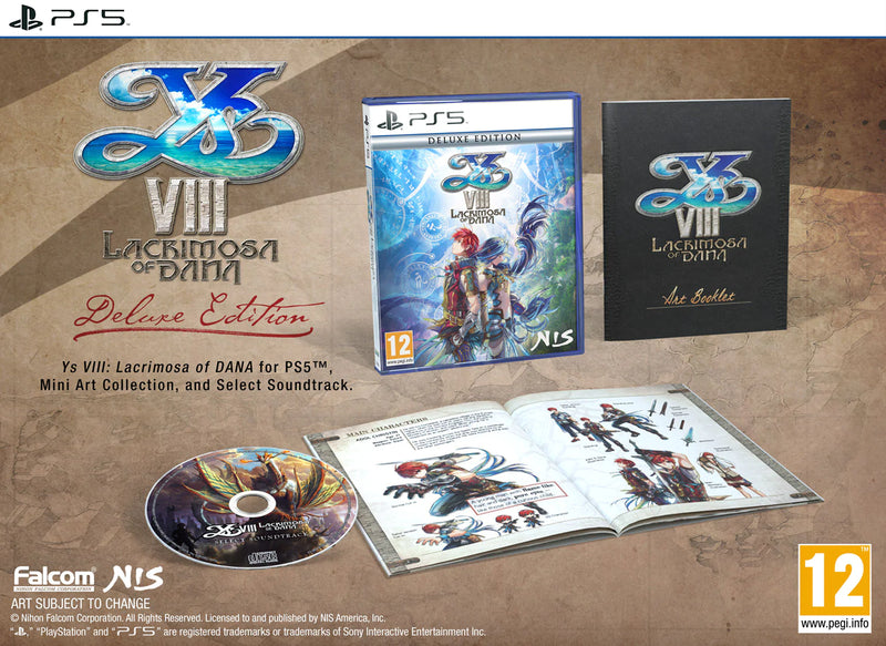 Ys VIII: Lacrimosa of Dana - Deluxe Edition- Playstation 5 [PREORDINE] (6839323656246)