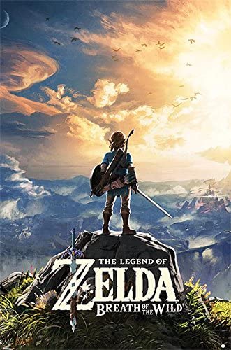poster THE LEGEND OF ZELDA BREATH OF THE WILD  61 X 91.5 NUOVO (4712464875574)