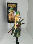 ONE PIECE MASTER STARS THE RORONOA ZORO (figure da esposizione fiera)NUOVA ( 99,90 a 44,90)(e stata riparata ad una gamba) (4711010304054)