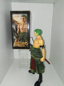 ONE PIECE MASTER STARS THE RORONOA ZORO (figure da esposizione fiera)NUOVA ( 99,90 a 44,90)(e stata riparata ad una gamba) (4711010304054)