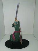 ONE PIECE RORONOA ZORO FIGURE (esposizione fiera)NUOVA(e stata riparata a una gamba)(manca la scatola,rubata in fiera)(da 49,90 a 29,90) (4711014006838)