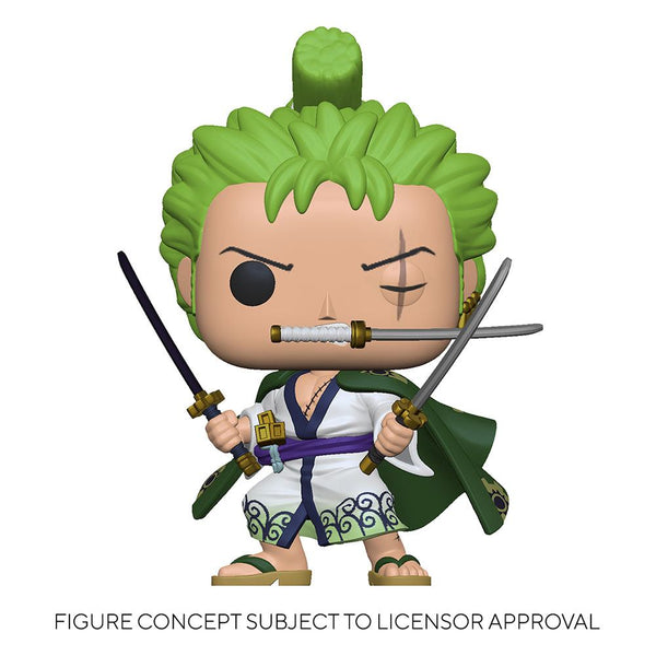 One Piece POP! Animation Vinyl Figur Roronoa Zoro 9 cm (PRE -ORDER) (4910543863862)