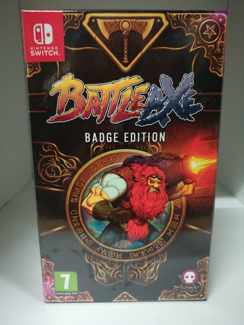 Battle Axe Badge Edition Nintendo Switch Edizione Regno Unito (4896838156342)