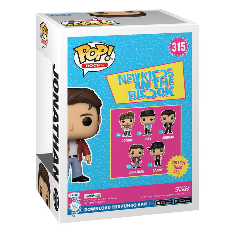 New Kids on the Block POP! Rocks Vinyl Figure Jonathan 9 cm Figure POP! New Kids on the Block [PREORDINE] (8030747033902)