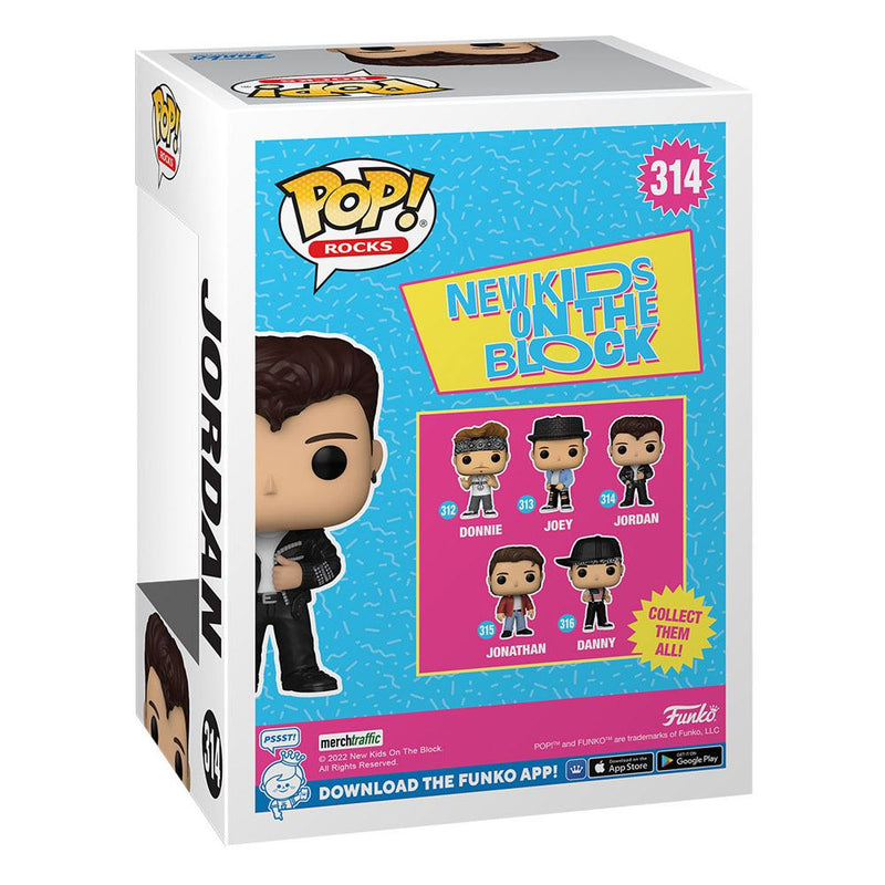 New Kids on the Block POP! Rocks Vinyl Figure Jordan 9 cm Figure POP! New Kids on the Block [PREORDINE] (8030752702766)