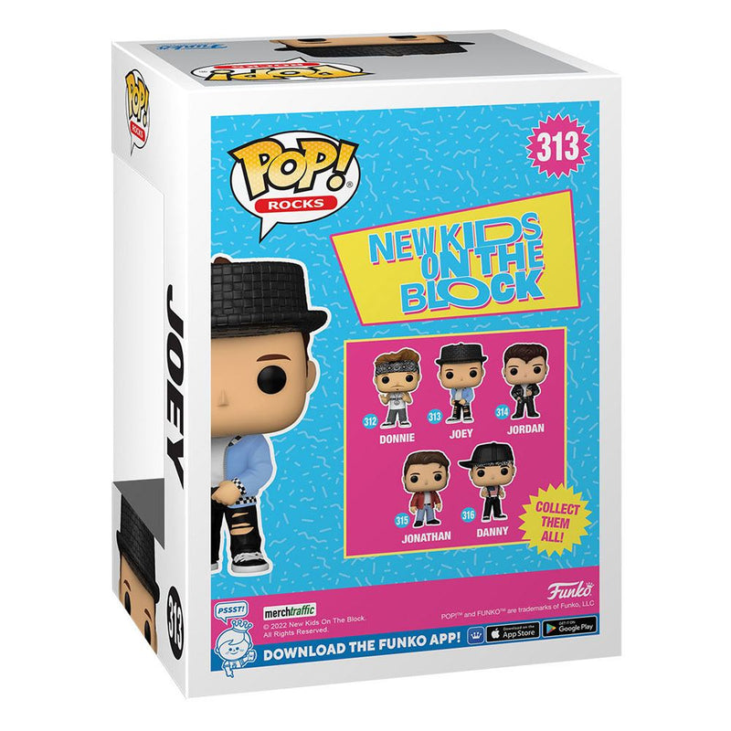 New Kids on the Block POP! Rocks Vinyl Figure Joey 9 cm Figure POP! New Kids on the Block [PREORDINE] (8030755946798)