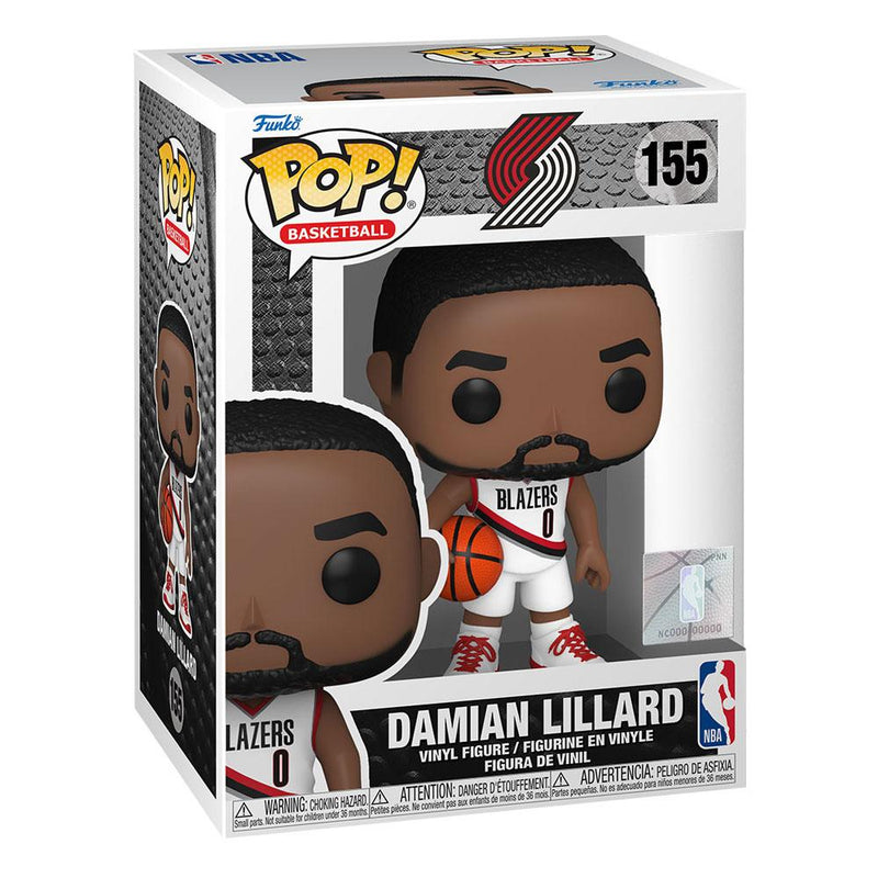NBA POP! Sports Vinyl Figure Damian Lillard (Trailblazers) 9 cm [PREORDINE] (8030781047086)