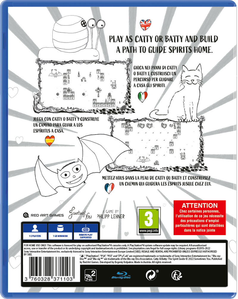 Catty & Batty: the spirit guide playstation 4 [PREORDINE] (6888936505398)