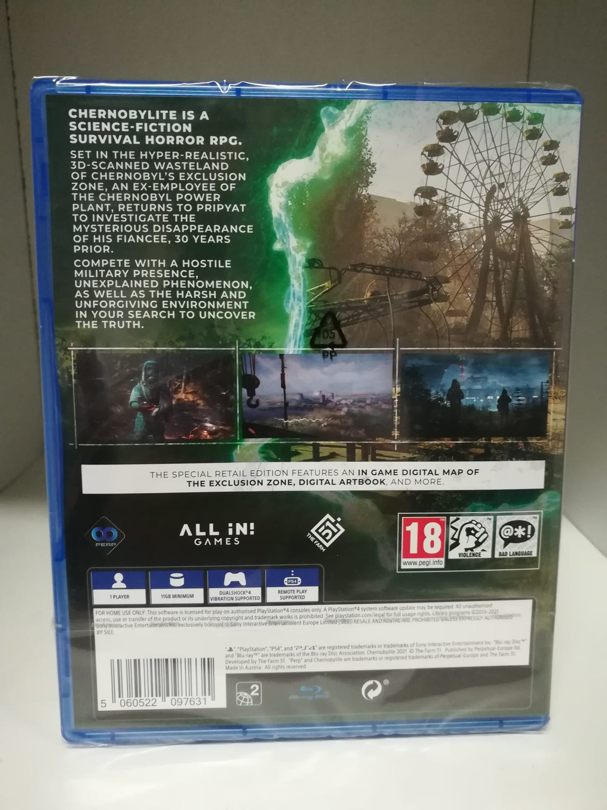 All In! y Perp Games anuncian el lanzamiento físico de 'Chernobylite All In! y Perp Games anuncian el lanzamiento físico de 'Chernobylite