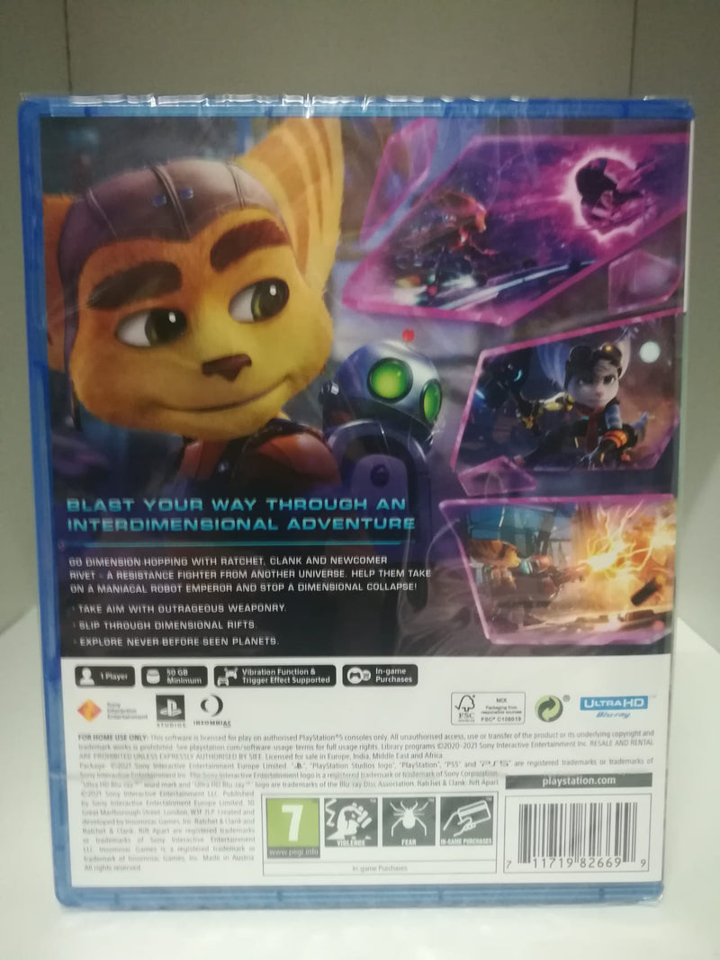 RATCHET & CLANK: Rift Apart Playstation 5 Edizione Europea (6582751723574)