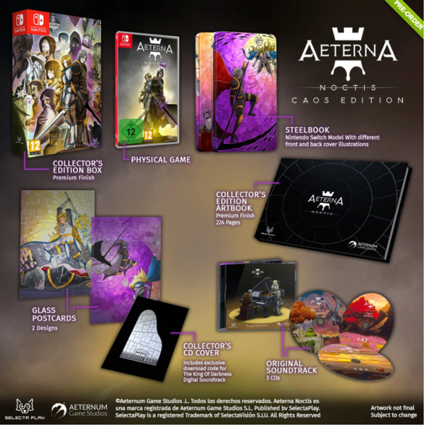 Aeterna Noctis Caos Edition  Nintendo Switch Edizione Europea [PRE-ORDINE] (6738937708598)